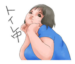 Pom pom maruko-chan sticker #3409478