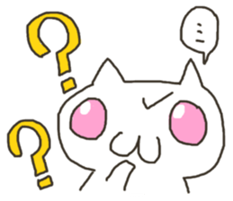 A cat can't arrive in the destination. sticker #3409585