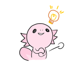 Axolotl and friends Sticker sticker #3409613