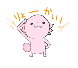 Axolotl and friends Sticker sticker #3409616