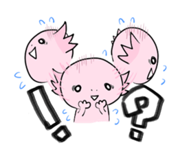 Axolotl and friends Sticker sticker #3409635