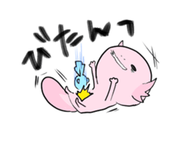 Axolotl and friends Sticker sticker #3409636