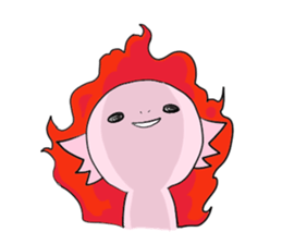 Axolotl and friends Sticker sticker #3409639