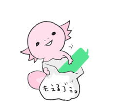 Axolotl and friends Sticker sticker #3409645