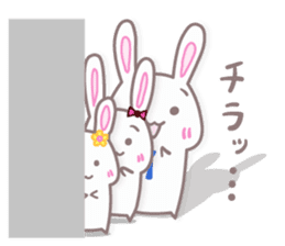 Adorable Rabbit Family II sticker #3409665