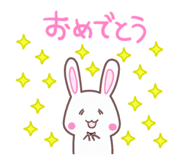 Adorable Rabbit Family II sticker #3409685