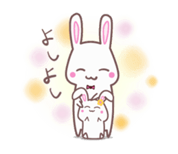 Adorable Rabbit Family II sticker #3409686