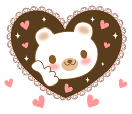 The white polar bear sticker #3409715