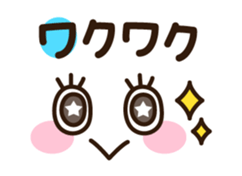 Long-lashed lady sticker #3410355