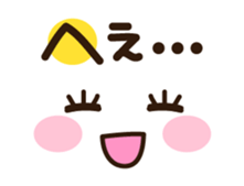 Long-lashed lady sticker #3410367