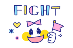 Cute beribboned lady sticker #3410581