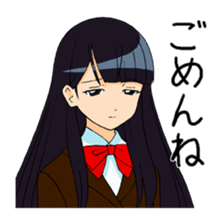 <J-Stickers>Yandere girl sticker #3411140