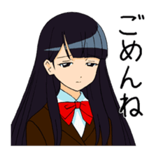 <J-Stickers>Yandere girl sticker #3411140