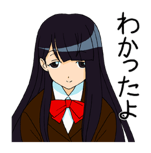 <J-Stickers>Yandere girl sticker #3411144