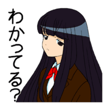 <J-Stickers>Yandere girl sticker #3411146