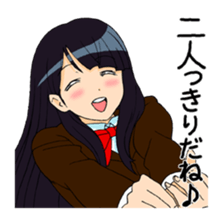 <J-Stickers>Yandere girl sticker #3411148