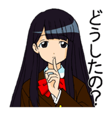 <J-Stickers>Yandere girl sticker #3411150