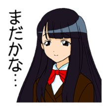 <J-Stickers>Yandere girl sticker #3411152