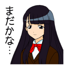 <J-Stickers>Yandere girl sticker #3411152