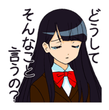 <J-Stickers>Yandere girl sticker #3411162