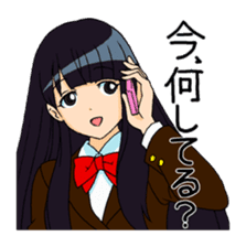 <J-Stickers>Yandere girl sticker #3411164