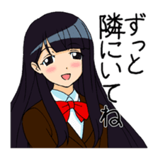 <J-Stickers>Yandere girl sticker #3411168