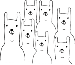 a wonderrabbit sticker #3411593