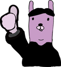 a wonderrabbit sticker #3411597