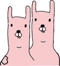 a wonderrabbit sticker #3411602