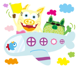 Happy Life of HANA sticker #3411854