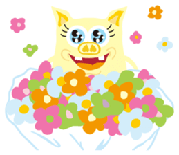 Happy Life of HANA sticker #3411856