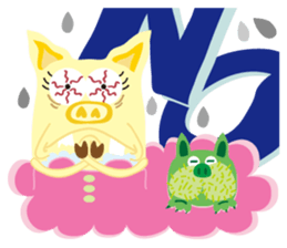 Happy Life of HANA sticker #3411858