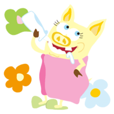 Happy Life of HANA sticker #3411865