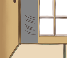 Pomeranian of my house sticker #3412925