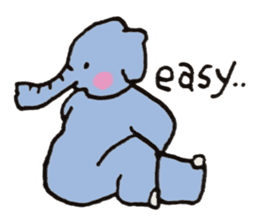 yoga elephant sticker #3413413
