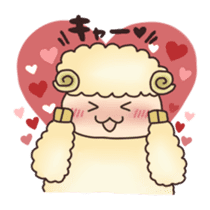 Sheep and Lion sticker #3414014