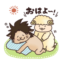 Sheep and Lion sticker #3414018