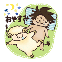 Sheep and Lion sticker #3414019
