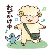 Sheep and Lion sticker #3414030