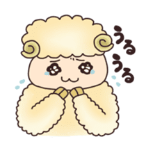 Sheep and Lion sticker #3414043