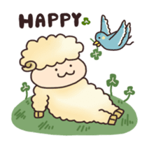 Sheep and Lion sticker #3414047