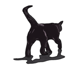 Richie cat 01 sticker #3414655