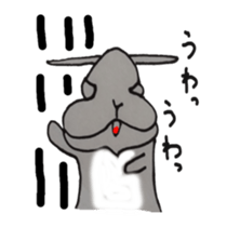 lt is woo of the rabbit sticker #3415154