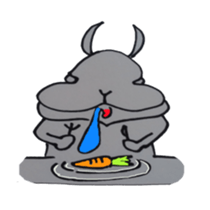 lt is woo of the rabbit sticker #3415176