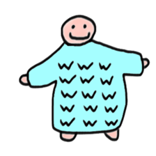 People wearing Japanese strange T-shirt sticker #3415562