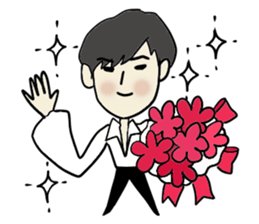 Dear Ms. My prince 2 sticker #3415868