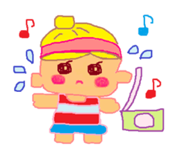 Baby Miyu sticker #3415990