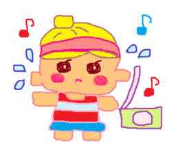 Baby Miyu sticker #3415990