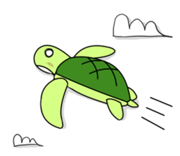 Yurukame Turtle sticker #3416148
