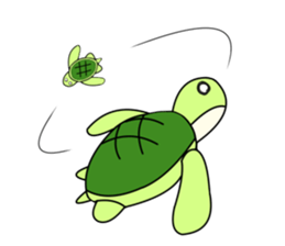 Yurukame Turtle sticker #3416158